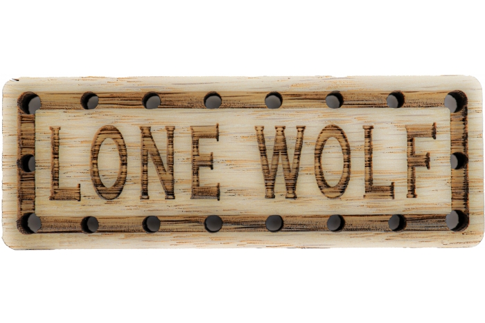 Lone Wolf Wood Oak Patch