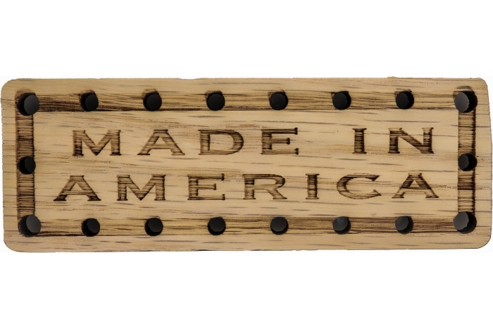 Made in America Oak Wood Patch