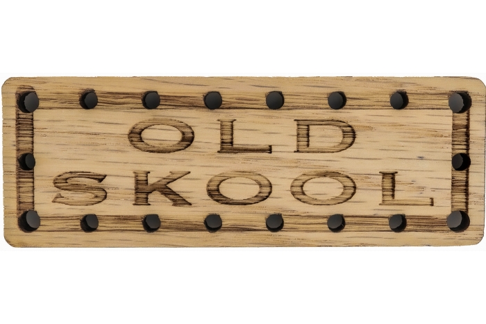 Old Skool Oak Wood Patch