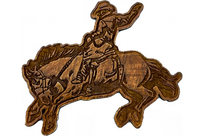 Cowboy Horse Small Wall Decor