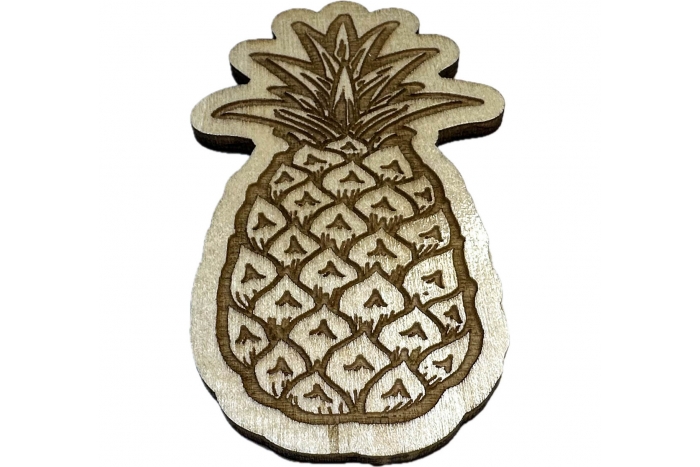 Pineapple Wood Decor