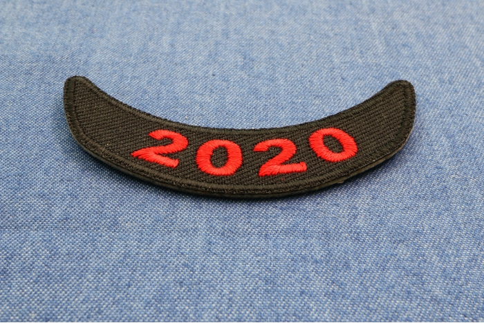 2020 Lower Red Rocker Patch diagonal view