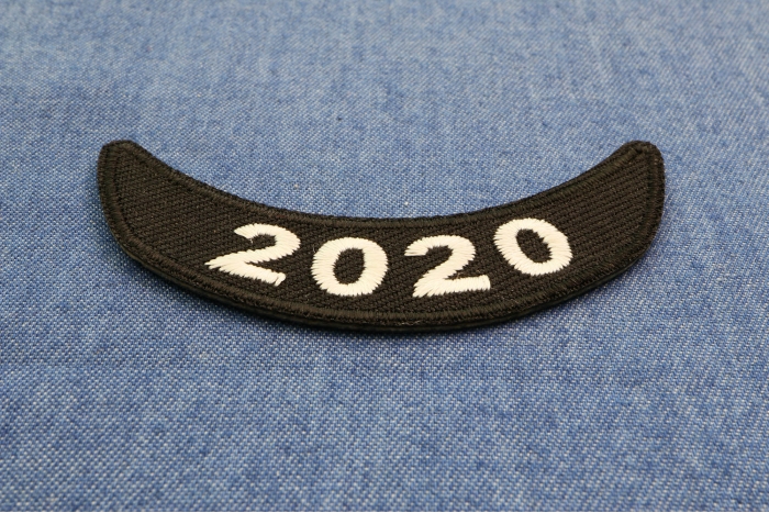 2020 Lower White Rocker Patch diagonal view