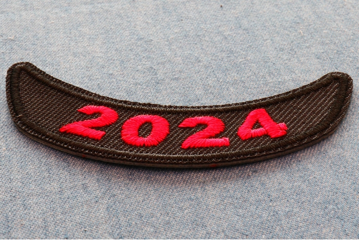 2024 Patch Lower Rocker Red diagonal view