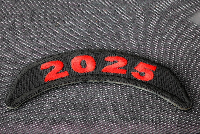 2025 Patch Upper Rocker Red diagonal view