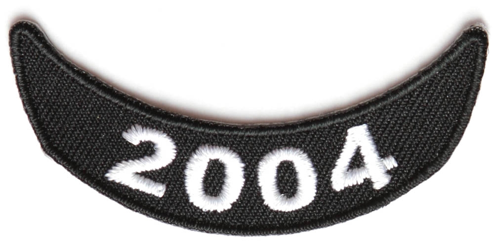 2004 Lower Rocker Patch In Black White