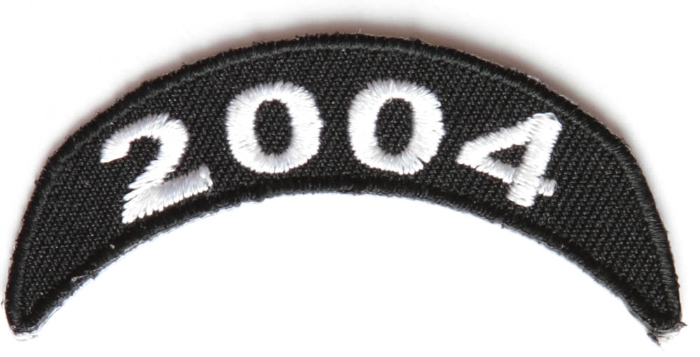 2004 Upper Rocker Patch In Black White