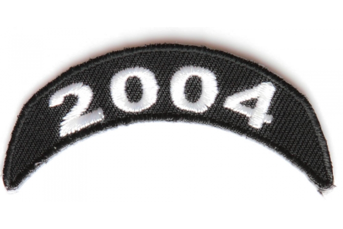 2004 Upper Rocker Patch In Black White