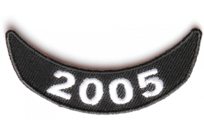 2005 Lower Rocker Patch In Black White