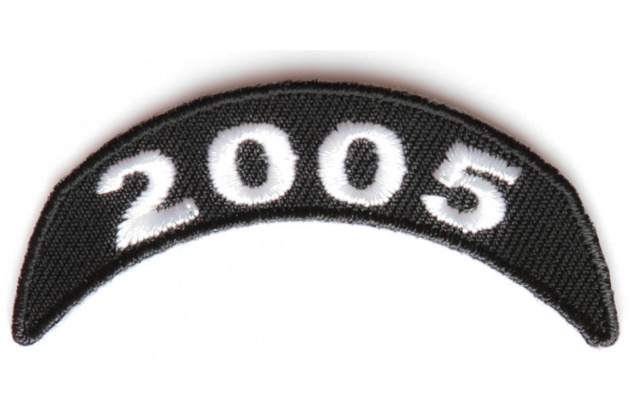 2005 Upper Rocker Patch In Black White