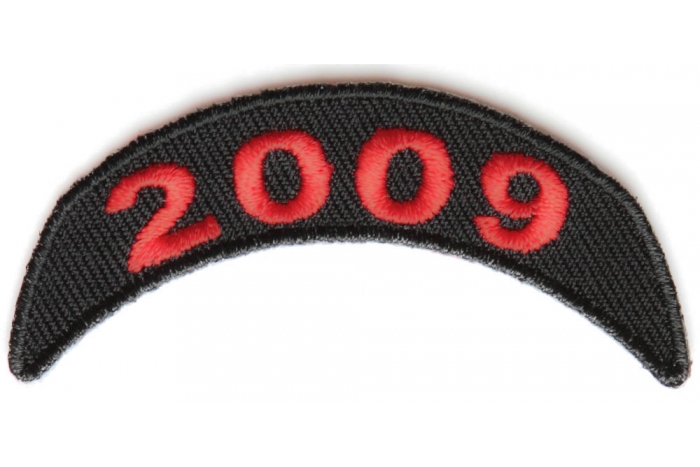 2009 Upper Year Rocker Patch In Red