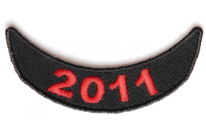 2011 Lower Rocker Patch In Red
