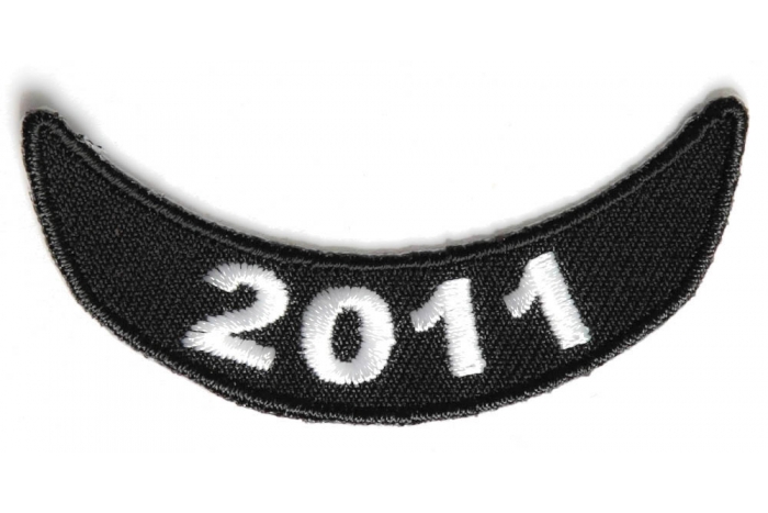 2011 Lower Rocker Patch White