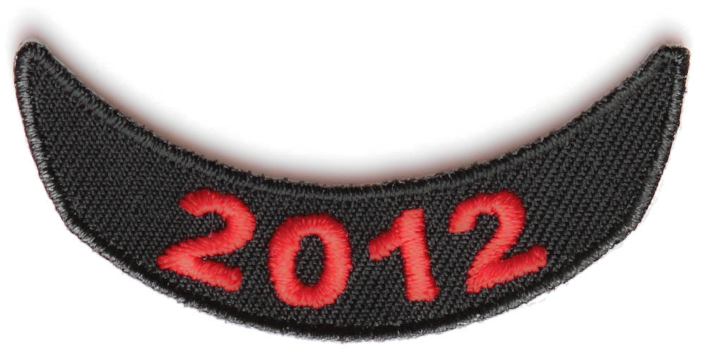 2012 Lower Rocker Patch In Red