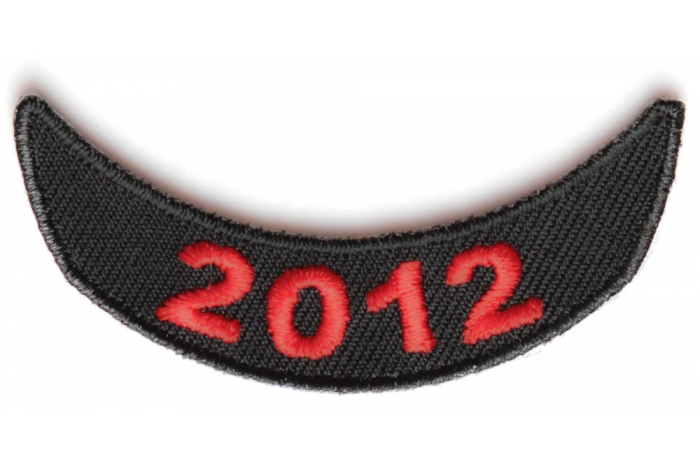 2012 Lower Rocker Patch In Red