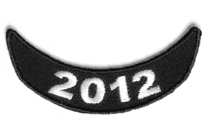 2012 Lower Rocker Patch White