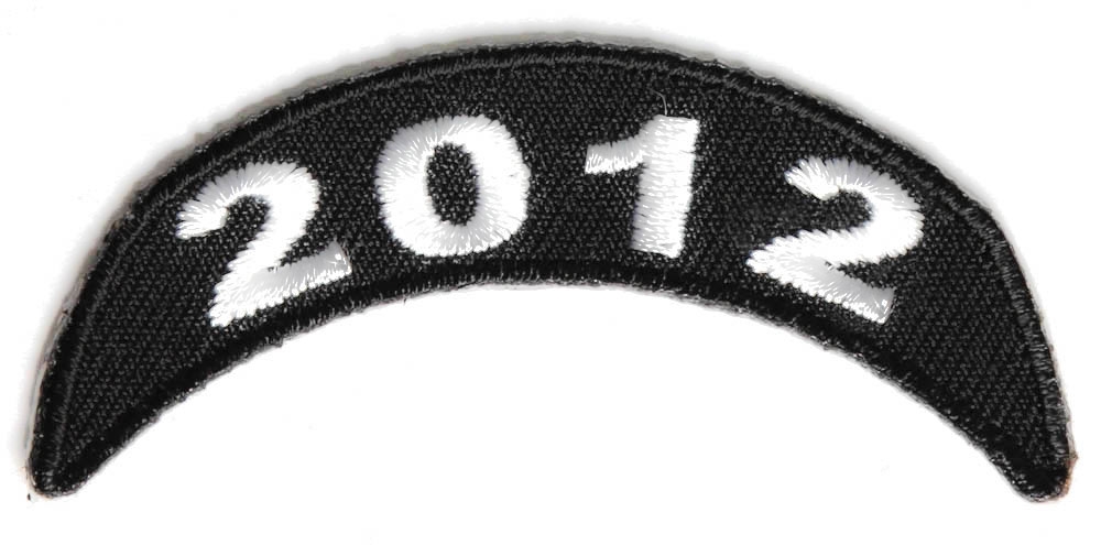 2012 Upper Rocker Patch White