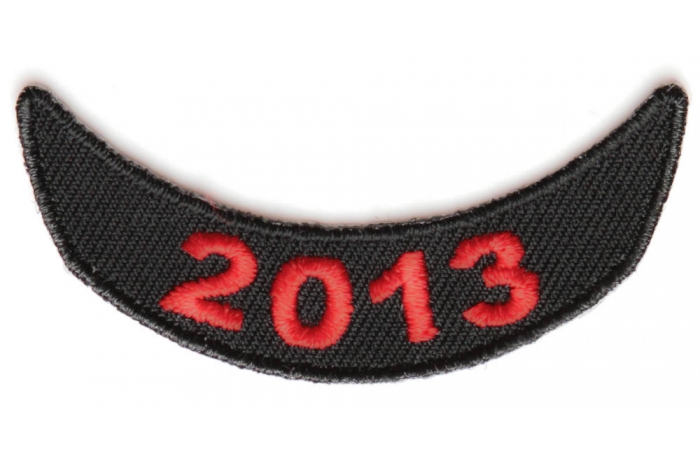 2013 Lower Rocker Patch In Red