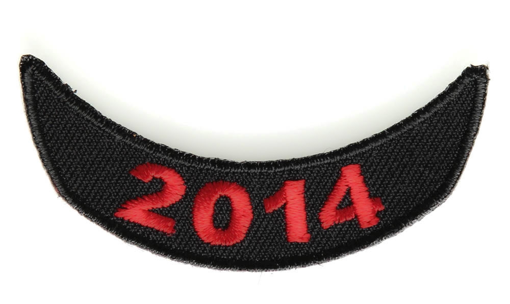 2014 Lower Rocker Patch In Red