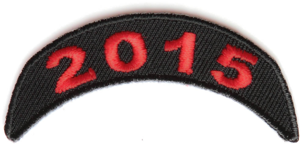 2015 Red Upper Rocker Patch