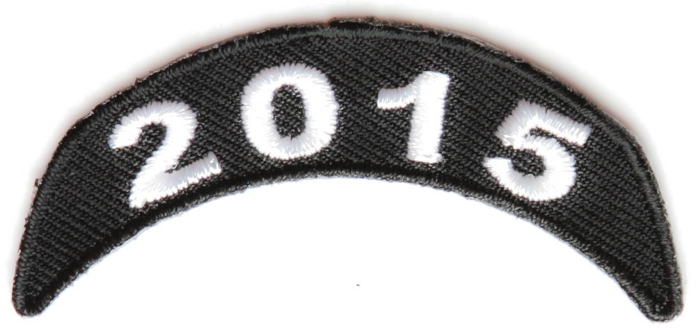 2015 White Upper Rocker Patch