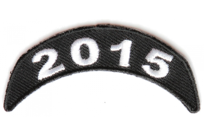 2015 White Upper Rocker Patch