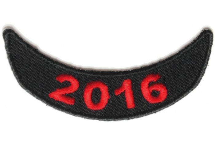 2016 Red Lower Rocker Patch