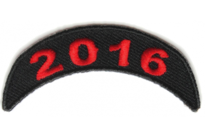 2016 Red Upper Rocker Patch