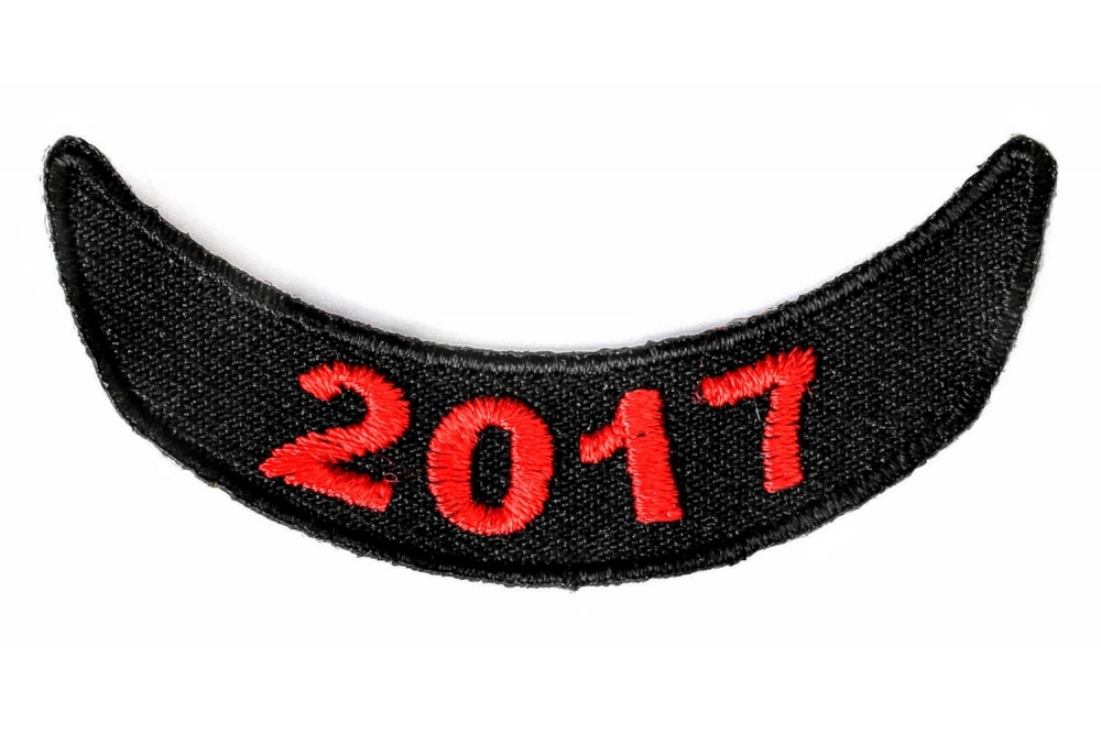 2017 Red Lower Rocker Patch