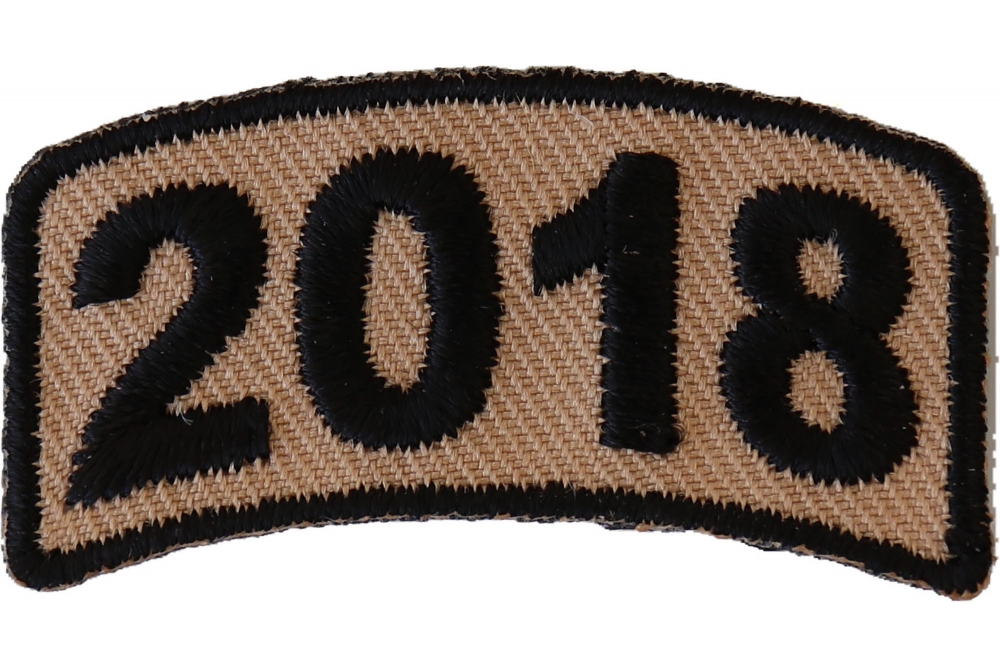 2018 Patch in Brown