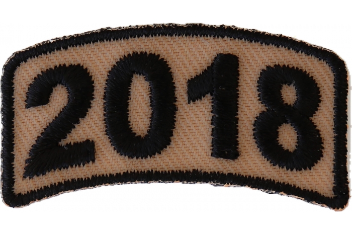 2018 Patch in Brown