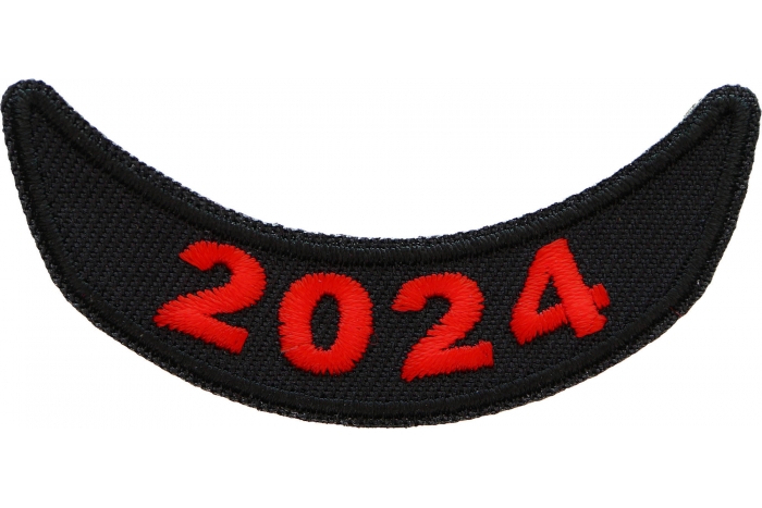 2024 Patch Lower Rocker Red