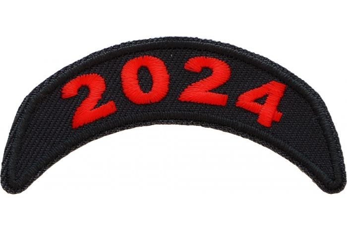 2024 Patch Upper Rocker Red