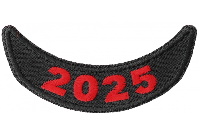 2025 Patch Lower Rocker Red