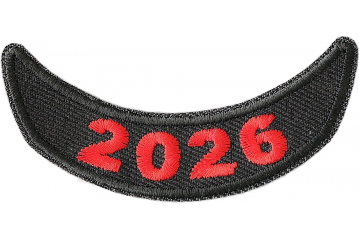 2026 Lower Rocker Red Year Patch