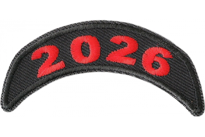 2026 Upper Rocker Red Year Patch
