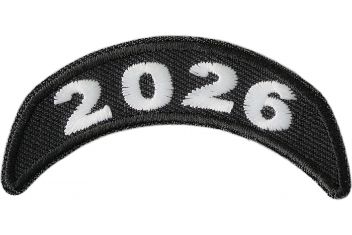 2026 Upper Rocker White Year Patch