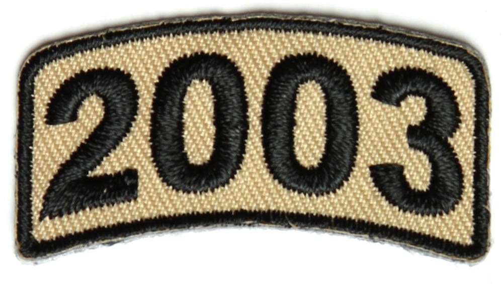 Black Desert Year Rocker Patch 2003