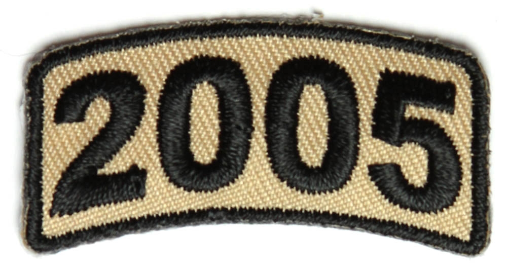 Black Desert Year Rocker Patch 2005