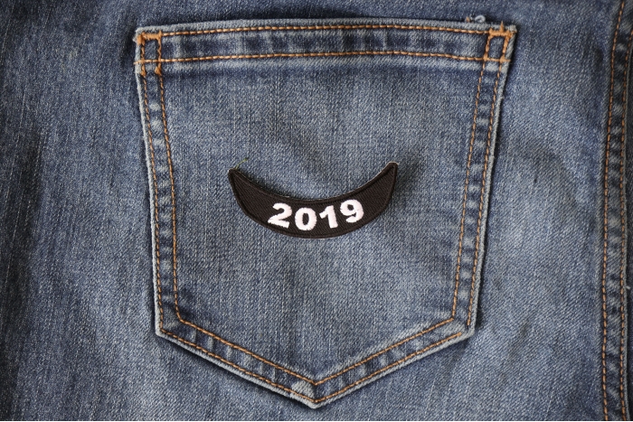2019 Lower Rocker Patch shown on jeans