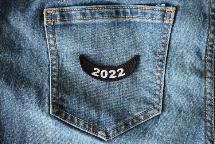 2022 Lower Rocker Patch shown on jeans
