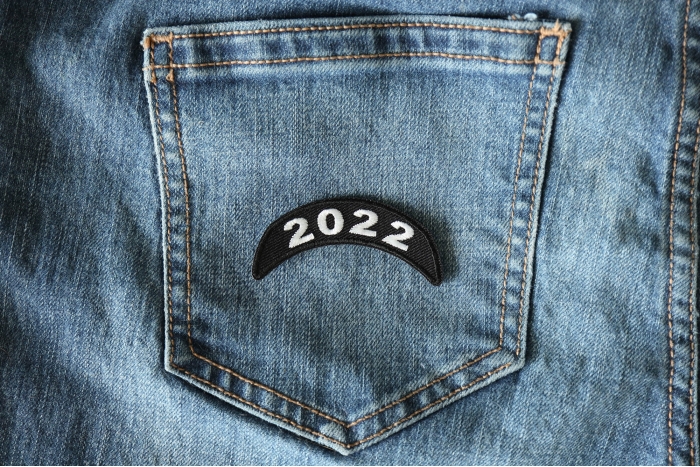 2022 Upper Rocker Patch shown on jeans