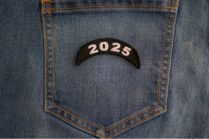 2025 Patch Upper Rocker White shown on jeans