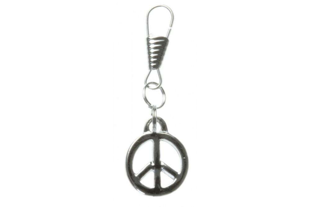 Peace Sign Zipper Pull